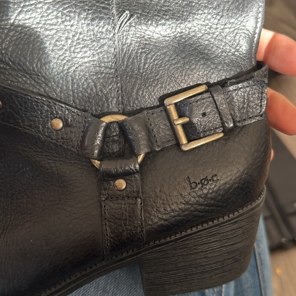 black riding boots BOC by born studded size 9.5 - Picture 7 of 16